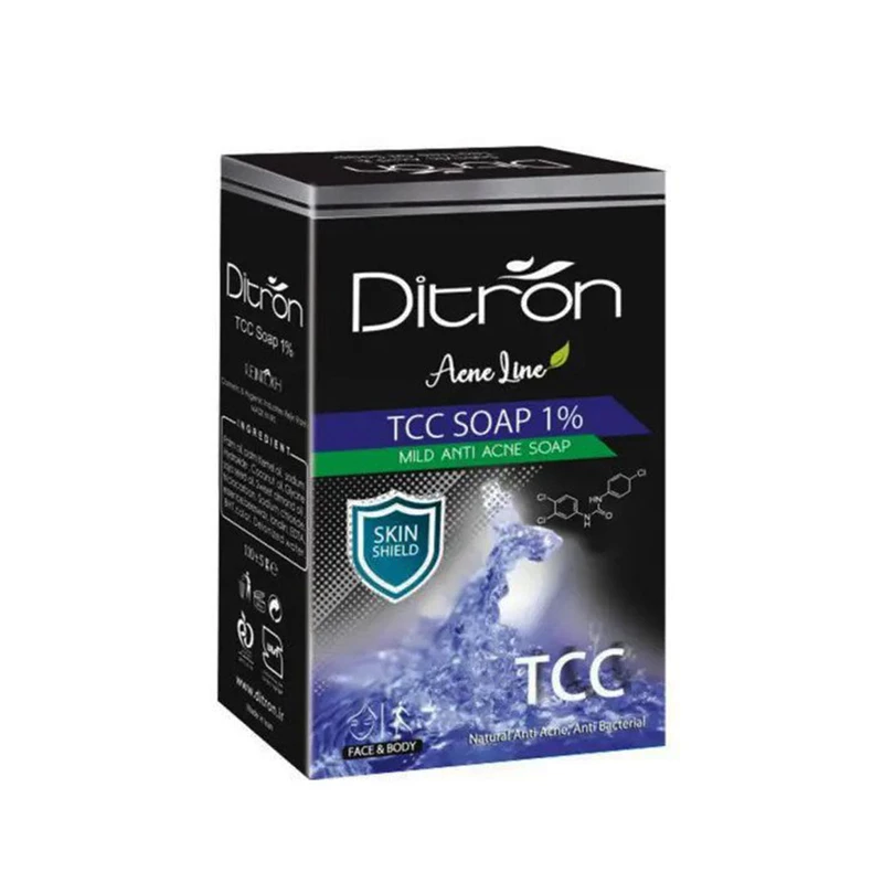 صابون آنتی آکنه و قارچ دیترون TCC 1% وزن 110 گرم