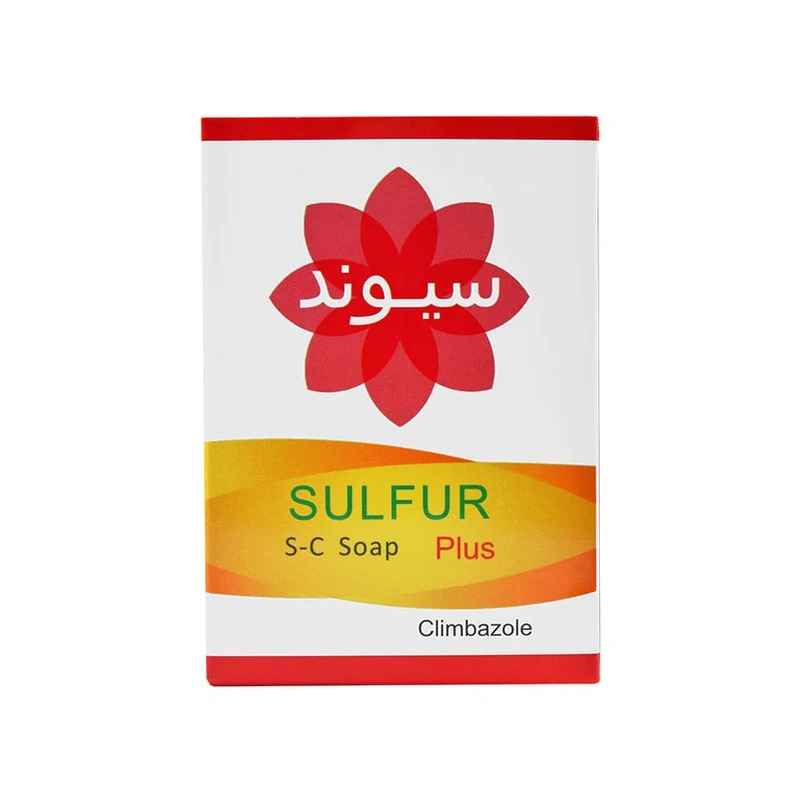 صابون ضد باکتری سیوند سری sulfur climbazole وزن ۹۰ گرم