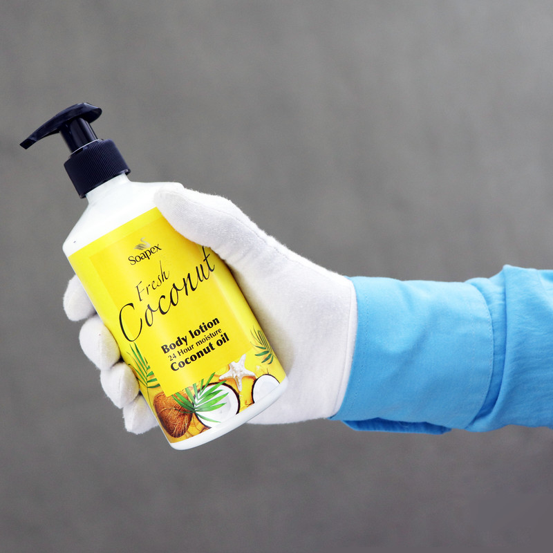 لوسیون بدن سوپکس Shea butter&Aloe vera و Coconut oil حجم 350 میلی لیتر