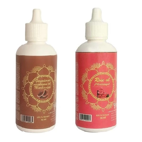 روغن صورت و بدن مرهم یاب گل سرخ و قارچ گانودرما حجم 80 میلی لیتر مجموعه 2 عددی