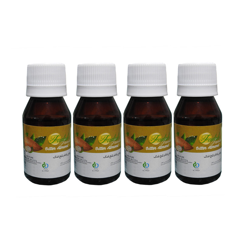 روغن بادام فدک تانیش b4 وزن 50 گرم مجموعه 4 عددی