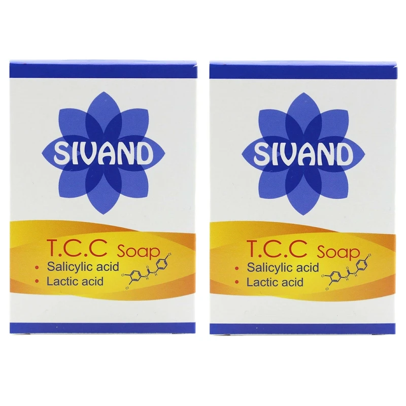 صابون ضد باکتری سیوند TCC 0212 وزن 90 گرم مجموعه 2 عددی