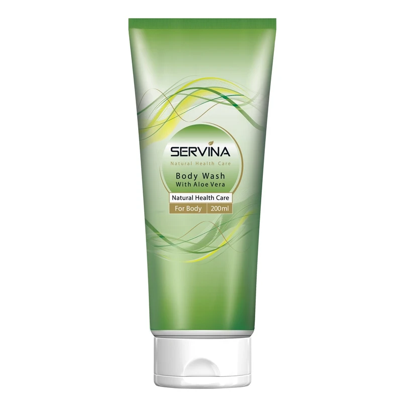 شامپو بدن سروینا Aloe Vera حجم 200 میلی لیتر