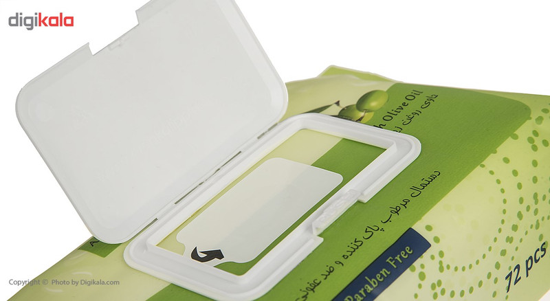 دستمال مرطوب یونی لد Antibacterial Hand Cleansing With Olive Oil بسته 72 عددی