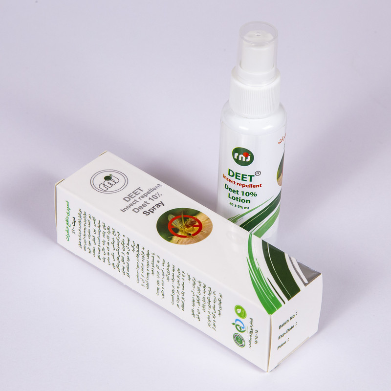 اسپری بدن دور کننده حشرات آر ان جی DEET 10% حجم 40 میلی لیتر