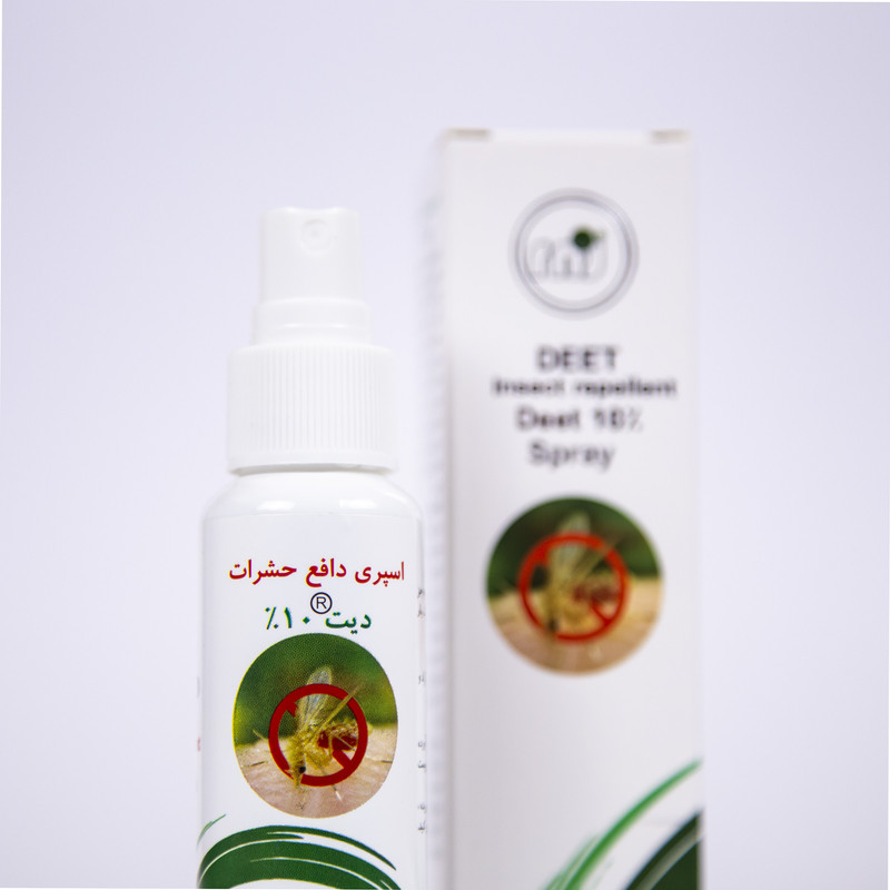 اسپری بدن دور کننده حشرات آر ان جی DEET 10% حجم 40 میلی لیتر