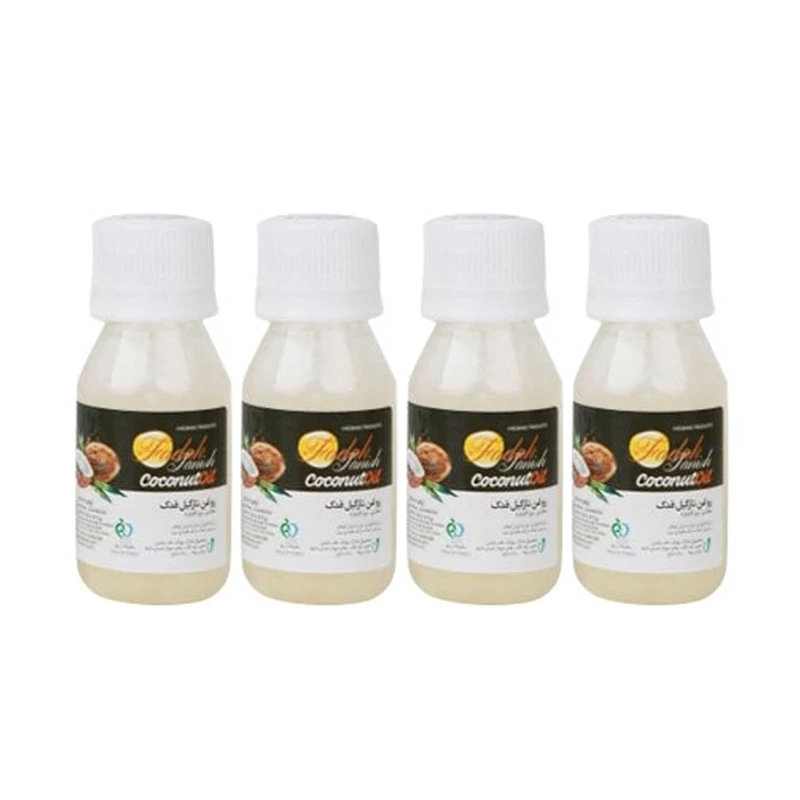 روغن نارگیل فدک تانیش C4 حجم 50 میلی لیتر مجموعه 4 عددی