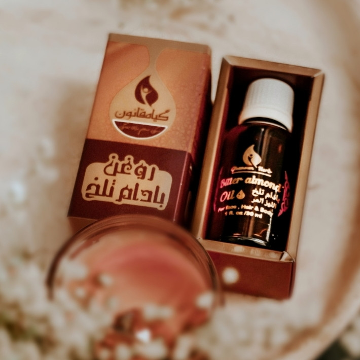 روغن بادام تلخ گیاه قانون 012 حجم 30 میلی لیتر
