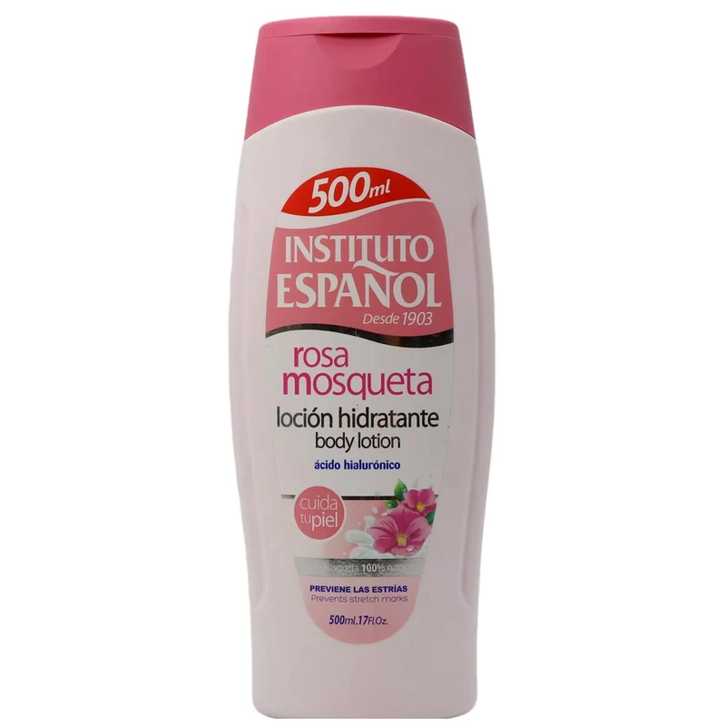 لوسیون بدن انستیتو اسپانول Rosa Mosqueta حجم 500 میلی لیتر