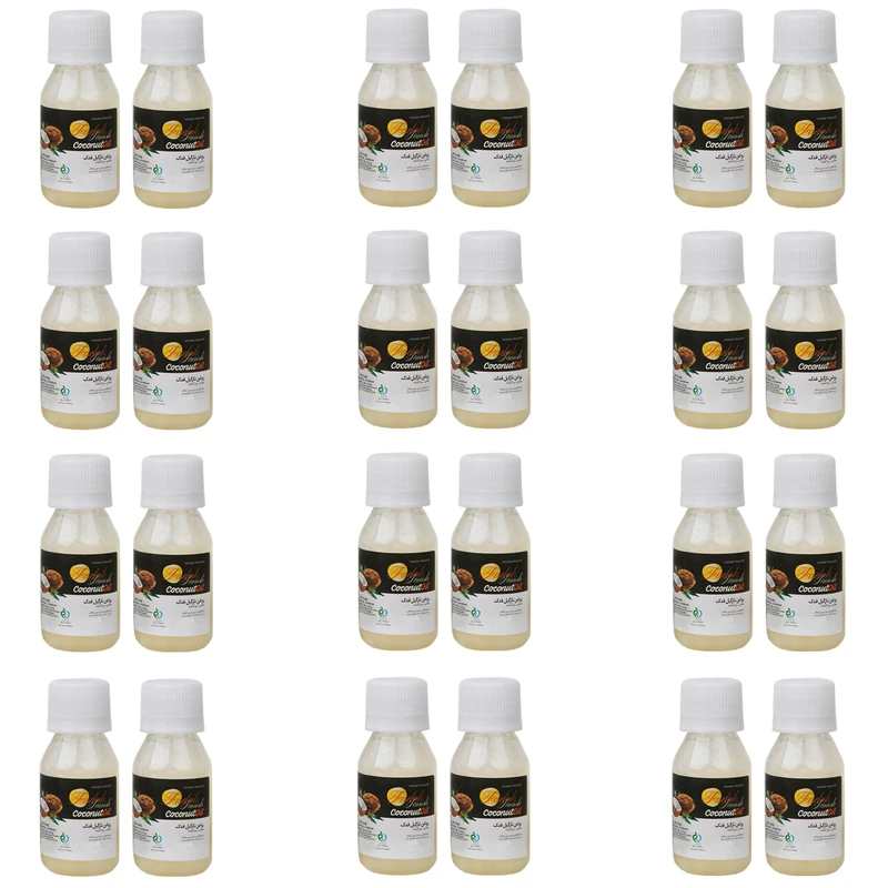 روغن بدن فدک تانیش Coconut حجم 50 میلی لیتر مجموعه 24 عددی