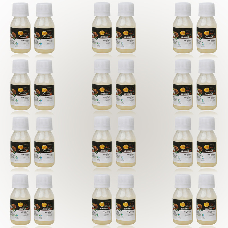 روغن بدن فدک تانیش Coconut حجم 50 میلی لیتر مجموعه 24 عددی