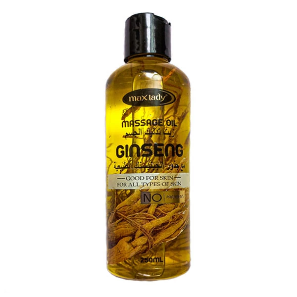 روغن ماساژ مکس لیدی GINSENG حجم 250 میلی لیتر