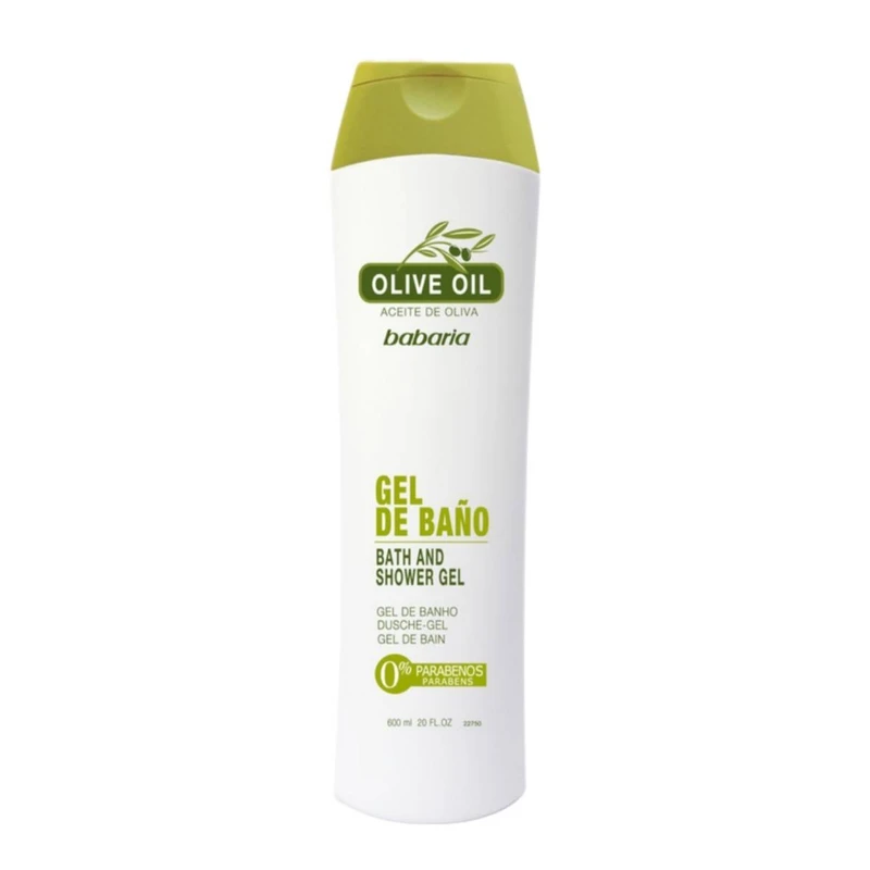 شامپو بدن باباریا Oliv oil حجم 600 میلی لیتر