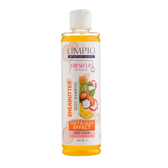 شامپو بدن لیمپیو Shea Butter حجم 400 میلی لیتر