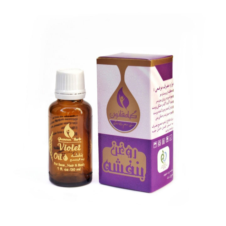 روغن پوست و مو گیاه قانون بنفشه حجم 30 میلی لیتر