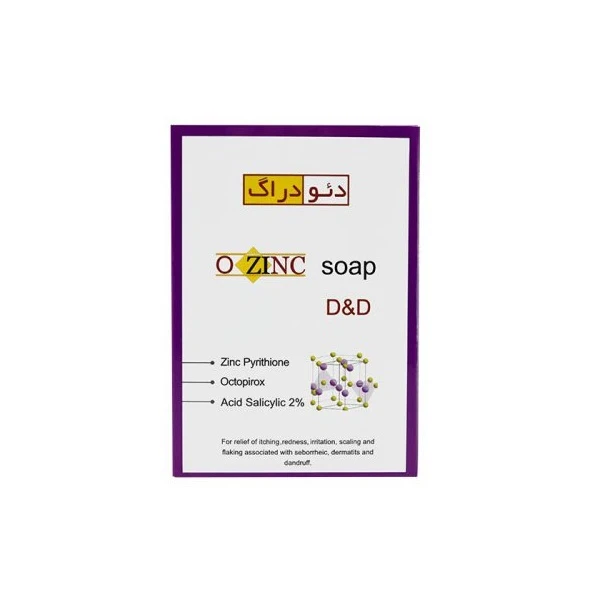 صابون ضد باکتری دئو دراگ ozinc وزن 90 گرم