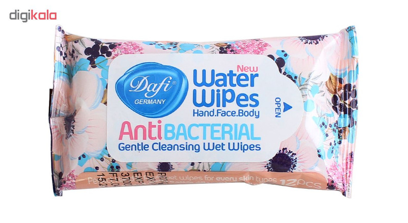 دستمال مرطوب دافی Anti Bacterial n بسته 2 عددی