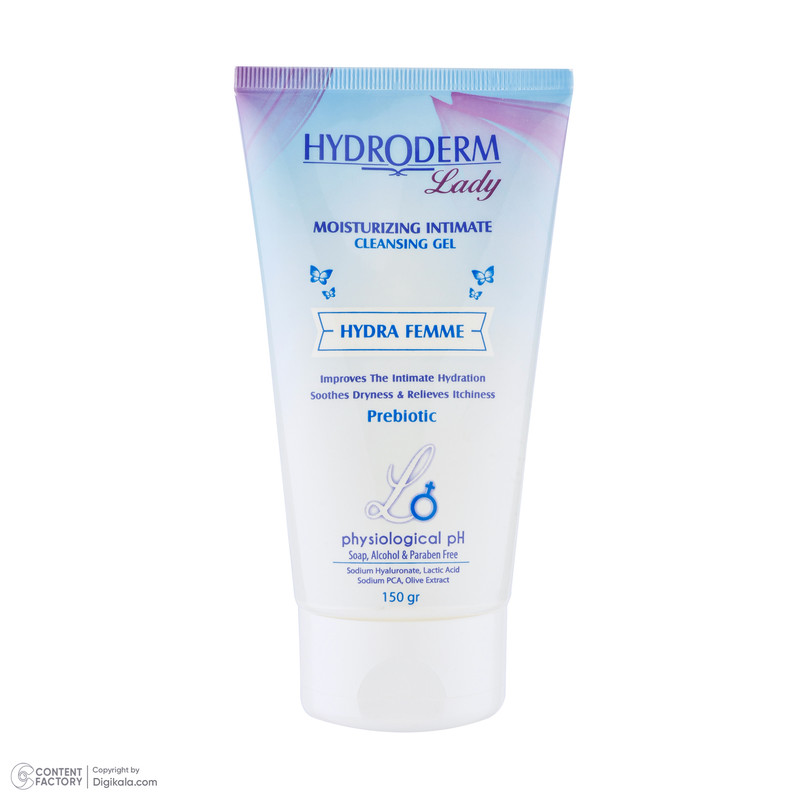 ژل بهداشتی بانوان هیدرودرم Hydra Femme مقدار 150 گرم