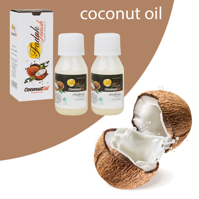 روغن بدن فدک تانیش Coconut حجم 50 میلی لیتر مجموعه 2 عددی