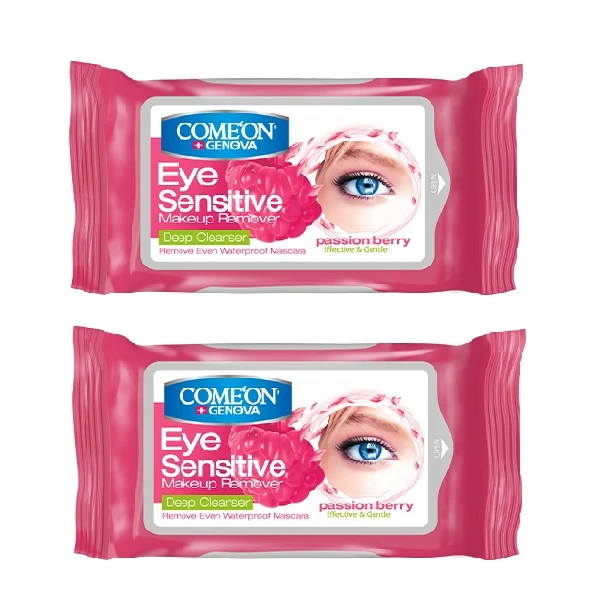 دستمال مرطوب کامان Eye Sensitive مجموعه 2 عددی