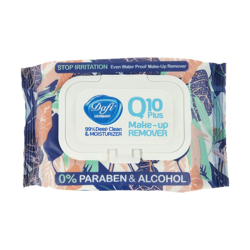 دستمال مرطوب دافی Q10-STOP IRRITATION بسته 50 عددی