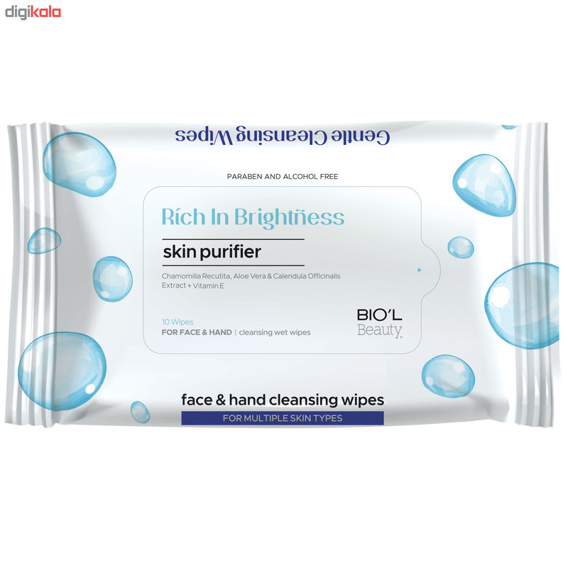دستمال مرطوب بیول F&H مجموعه 4 عددی
