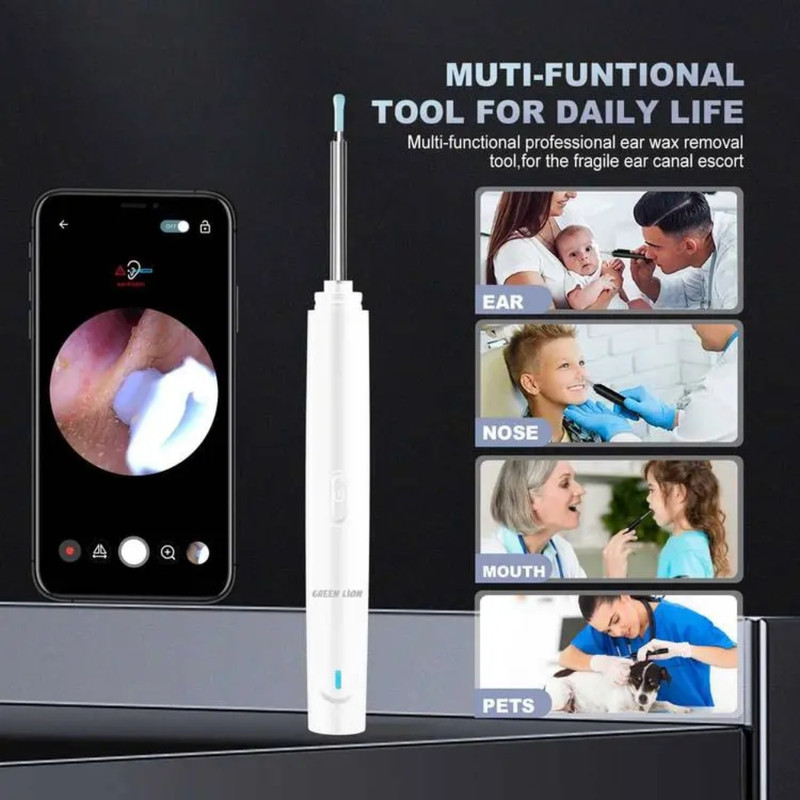 گوش پاک کن برقی گرین لاین مدل Earwax