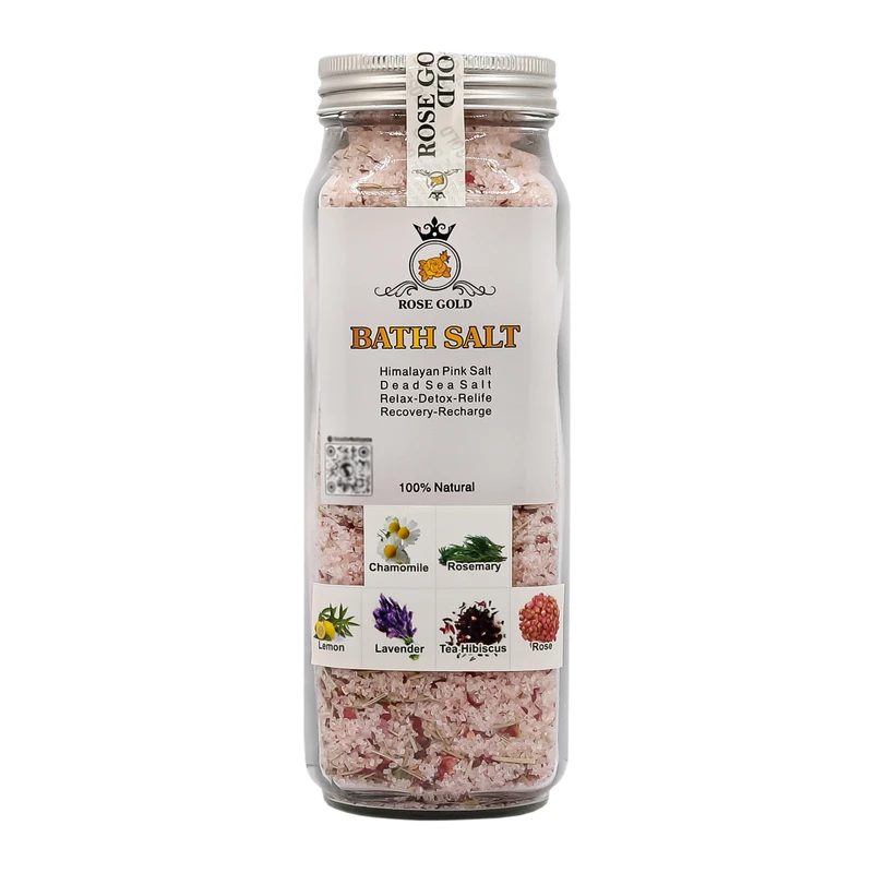 نمک حمام رز گلد Star Mix 6 وزن 1000 گرم