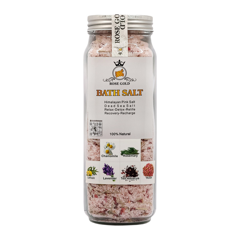 نمک حمام رز گلد Star Mix 6 وزن 1000 گرم