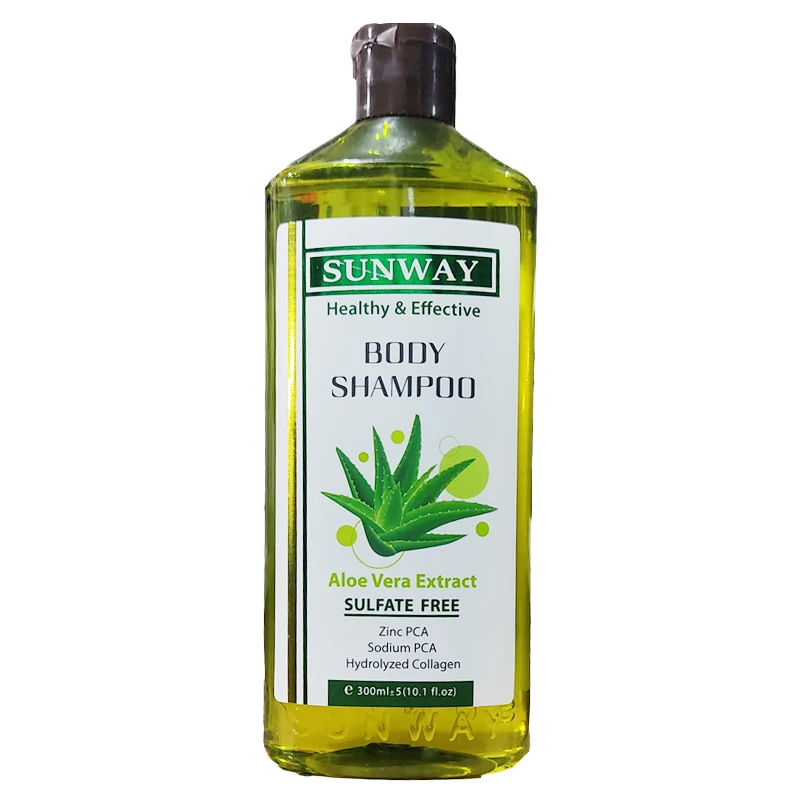 شامپو بدن سان وی sulfate free حجم 300 میلی لیتر