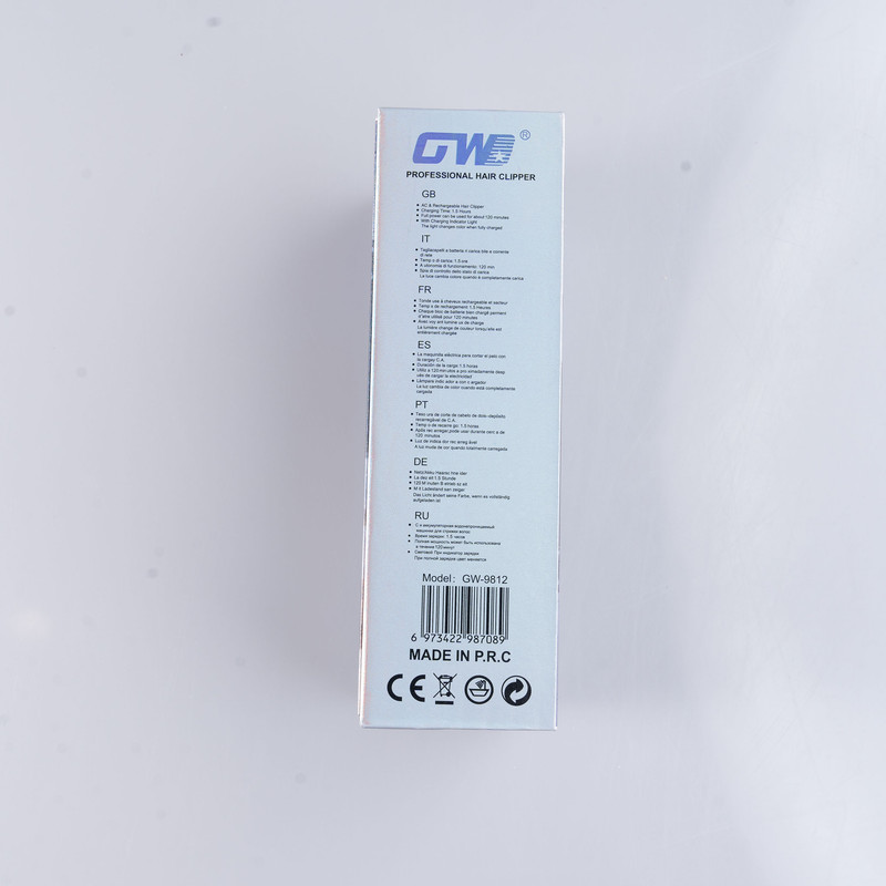 ماشین اصلاح موی سر و صورت شارژی جی دبلیو مدل GW-9812