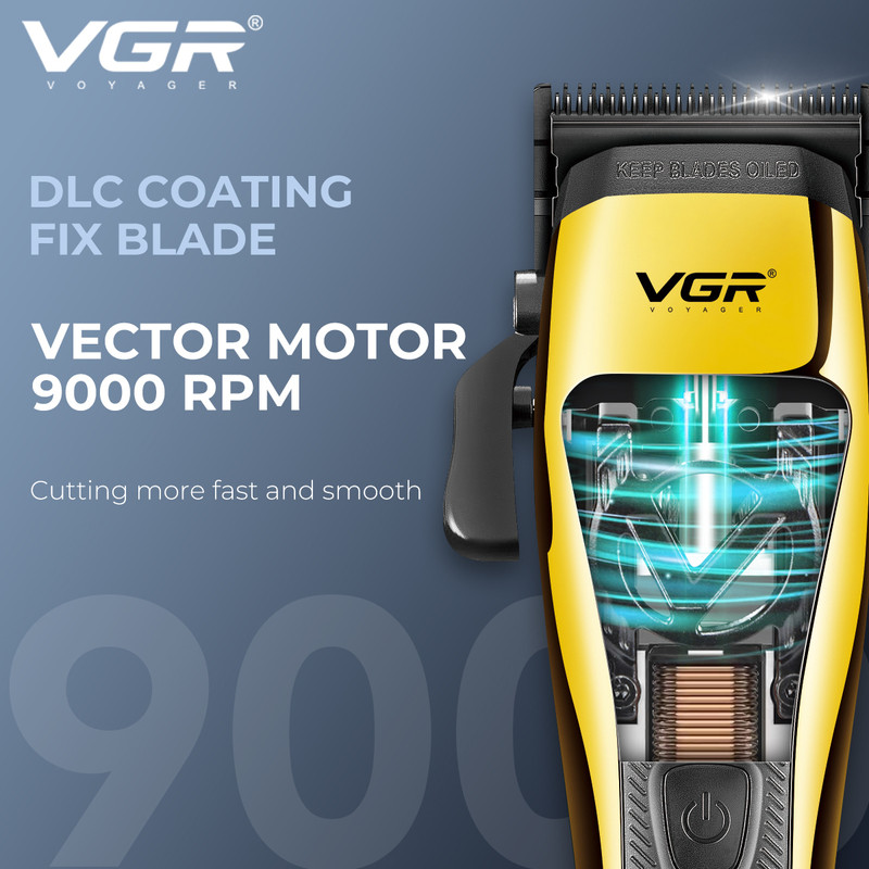 ماشین اصلاح موی سر و صورت وی جی ار مدل V-015