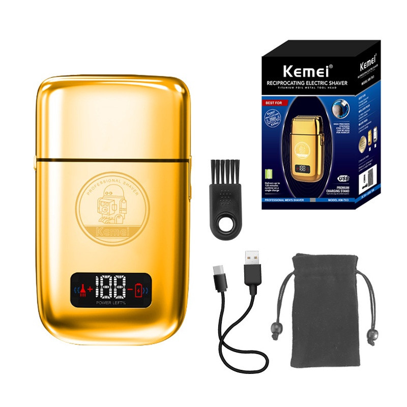 ماشین اصلاح موی صورت شارژی کیمی مدل KM-TX3