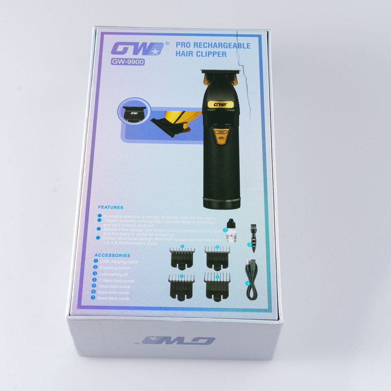 ماشین اصلاح موی سر و صورت شارژی جی دبلیو مدل GW-9900