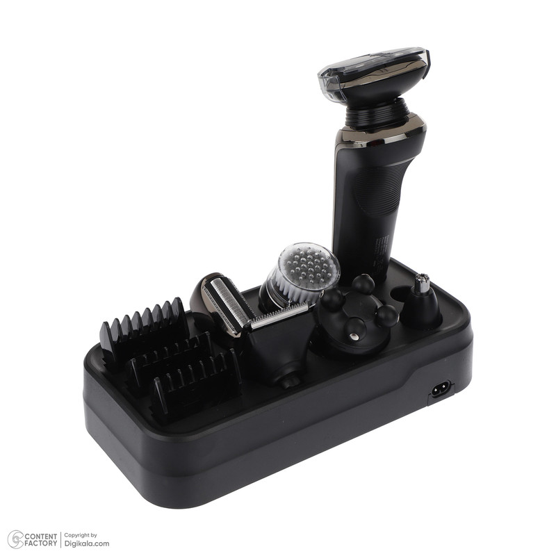ماشین اصلاح موی صورت مک استایلر مدل MC 8825 به همراه موزن گوش و بینی مدل Mc 8814