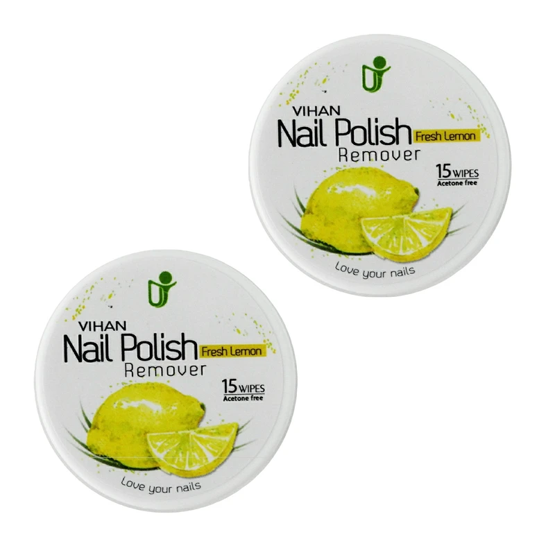 پد لاک پاک کن ویهان Lemon بسته 2 عددی