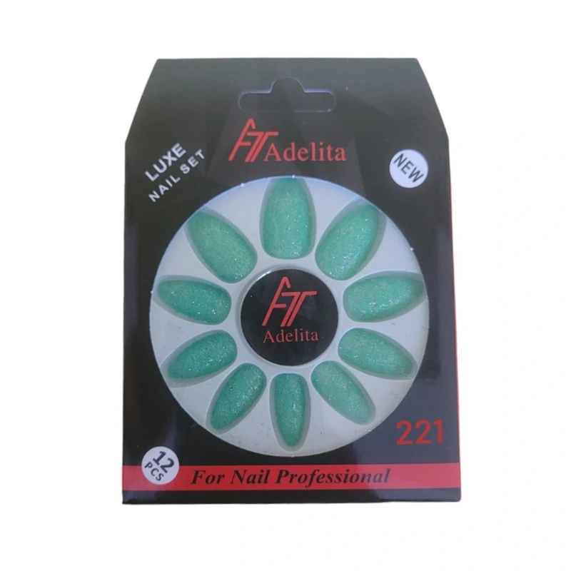 ناخن مصنوعی آدلیتا مدل T-221 بسته 12 عددی