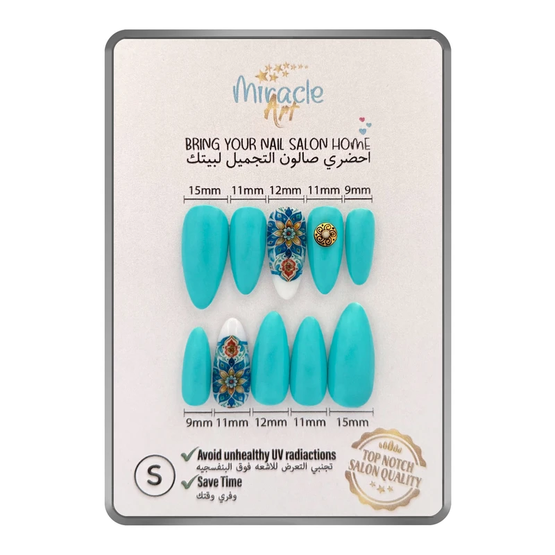 ناخن مصنوعی میراکل آرت کد 005S بسته 10 عددی