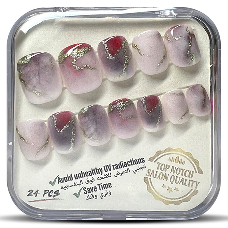 ناخن مصنوعی میراکل آرت کد SH24017 بسته 24 عددی