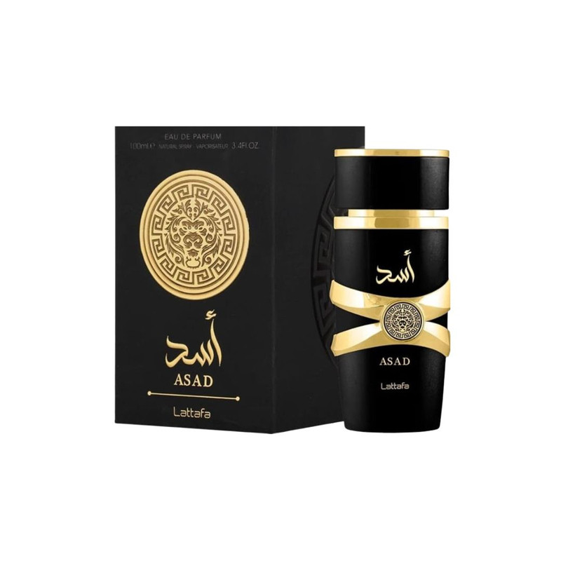 ادو پرفیوم مردانه لطافه اسد حجم 100 میلی لیتر