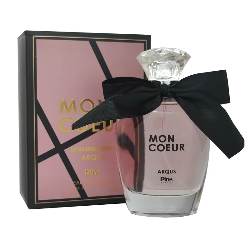 ادوپرفیوم زنانه پینک ویژوآل Mon Couer ysl حجم 100 میلی‌لیتر