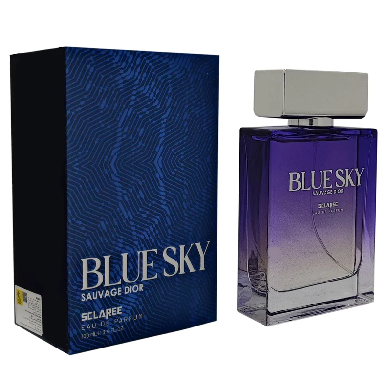 ادو پرفیوم مردانه اسکلاره Sauvage Dior Blue Sky حجم 100 میلی لیتر