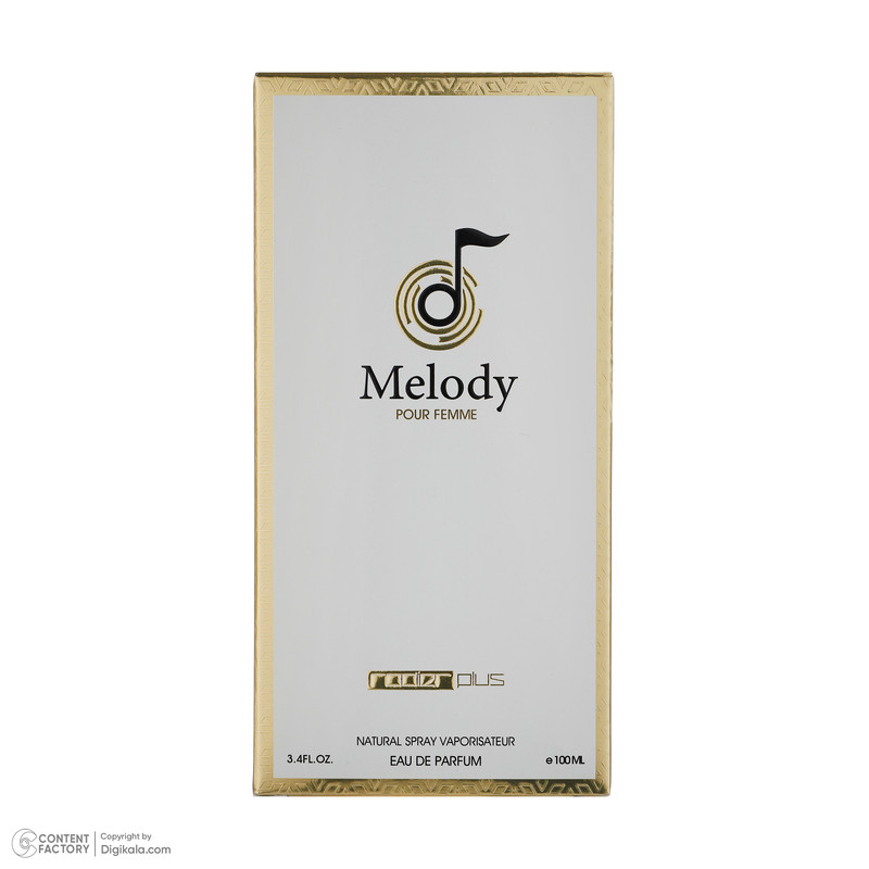 ادوپرفیوم زنانه رودیر پلاس MELODY حجم 100 میلیلیتر