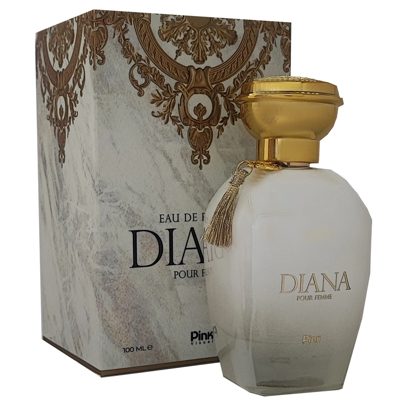 ادوپرفیوم زنانه پینک ویژوال Diana Baccarat Rouge حجم 100 میلی‌لیتر