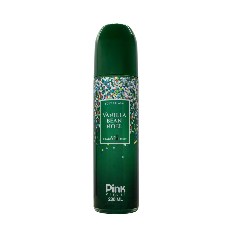 بادی اسپلش مردانه پینک ویژوال Vanilla Bean Noel حجم 230 میلی لیتر