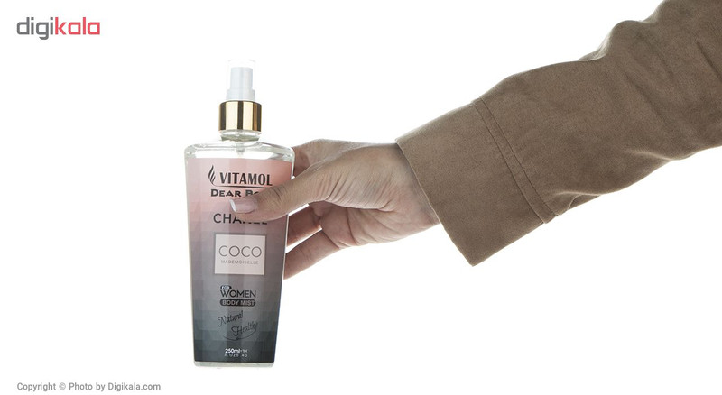 اسپری خوشبو کننده بدن زنانه ویتامول Chanel Coco Mademoiselle حجم 250 میلی لیتر