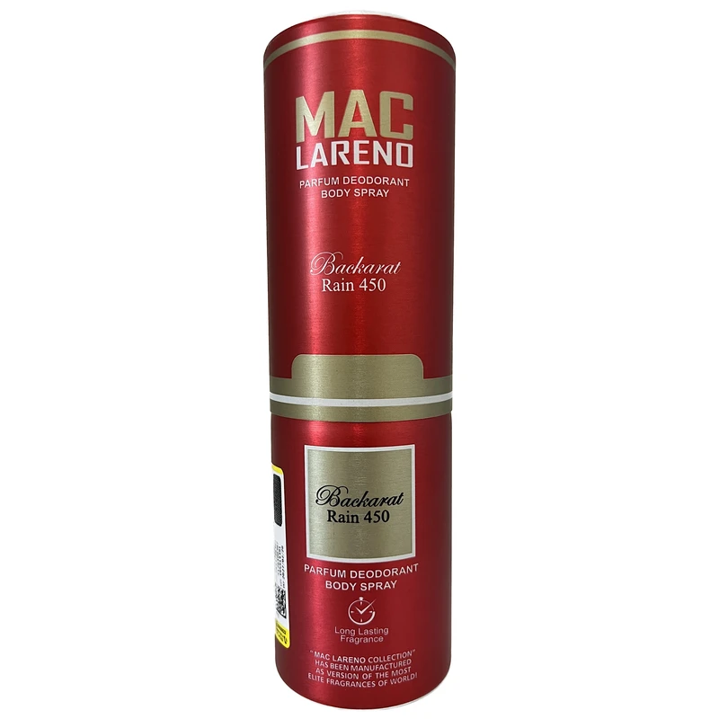 اسپری بدن مک لارنو Baccarat Rouge حجم 200 میلی لیتر