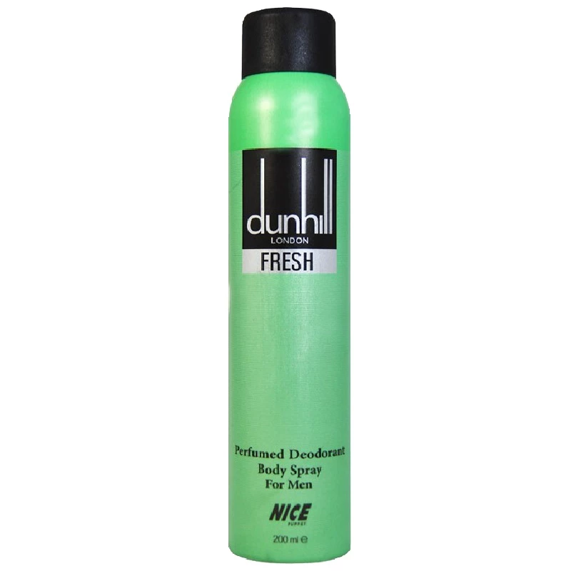 اسپری خوشبو کننده بدن مردانه نایس پاپت Dunhill London Fresh حجم 200 میلی لیتر