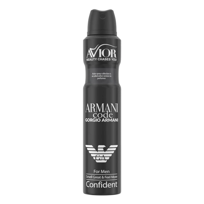 اسپری بدن مردانه اویور Gorgio Armani Code حجم 200 میلی لیتر
