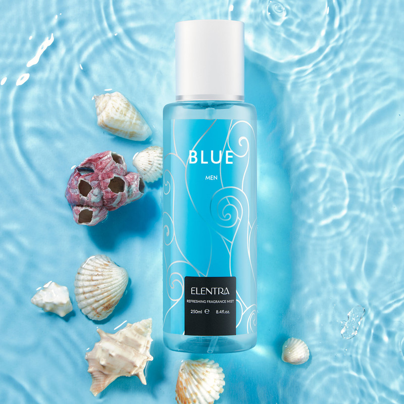 بادی اسپلش مردانه النترا Blue حجم 250 میلی لیتر